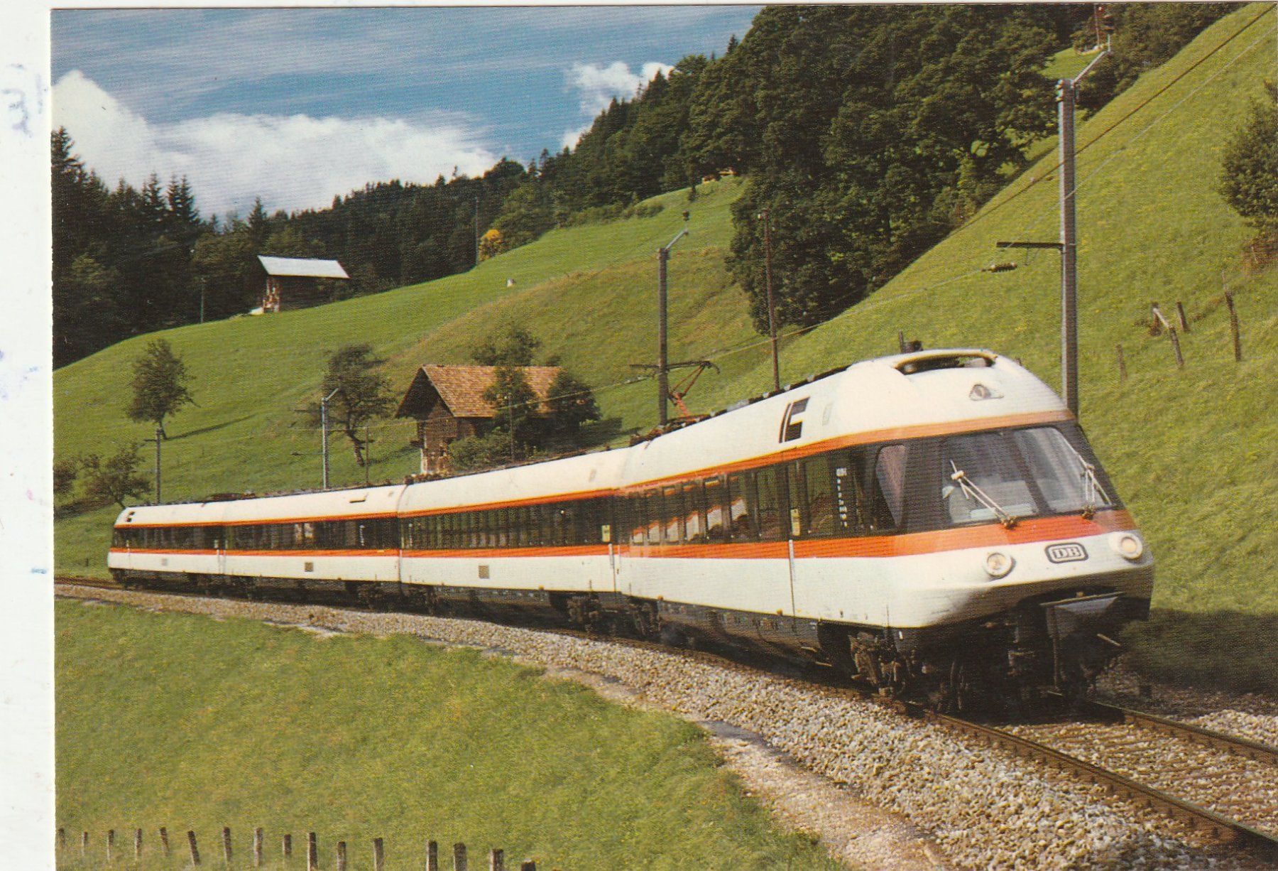 Ansichtskarten: Deutsche Bundesbahnen um 1978 – Gebraucht aus Lumbrein von made02