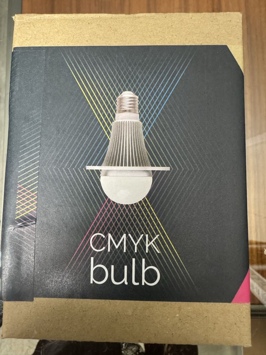 Lampade: Dennis Parren CMKY LED light multicolor effects new in b – Nuovo e nell'imballaggio originale da Olten venduto da egg_6hly 2