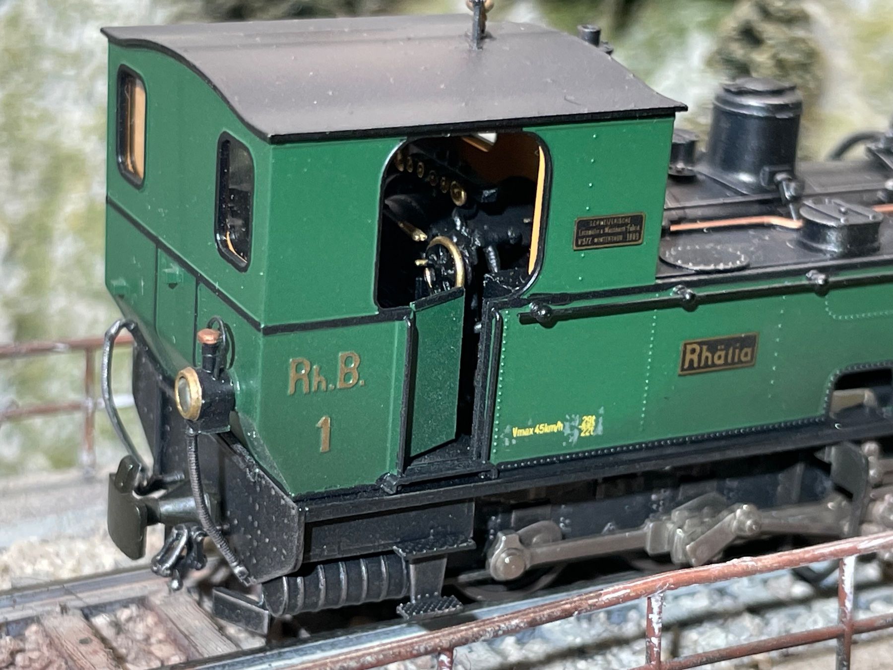 Ferro-suisse Modellini di ferrovie: Ferro Suisse, Rhätia 1, HOm – Nuovo (secondo la descrizione) da Krummenau venduto da ferrotech 3