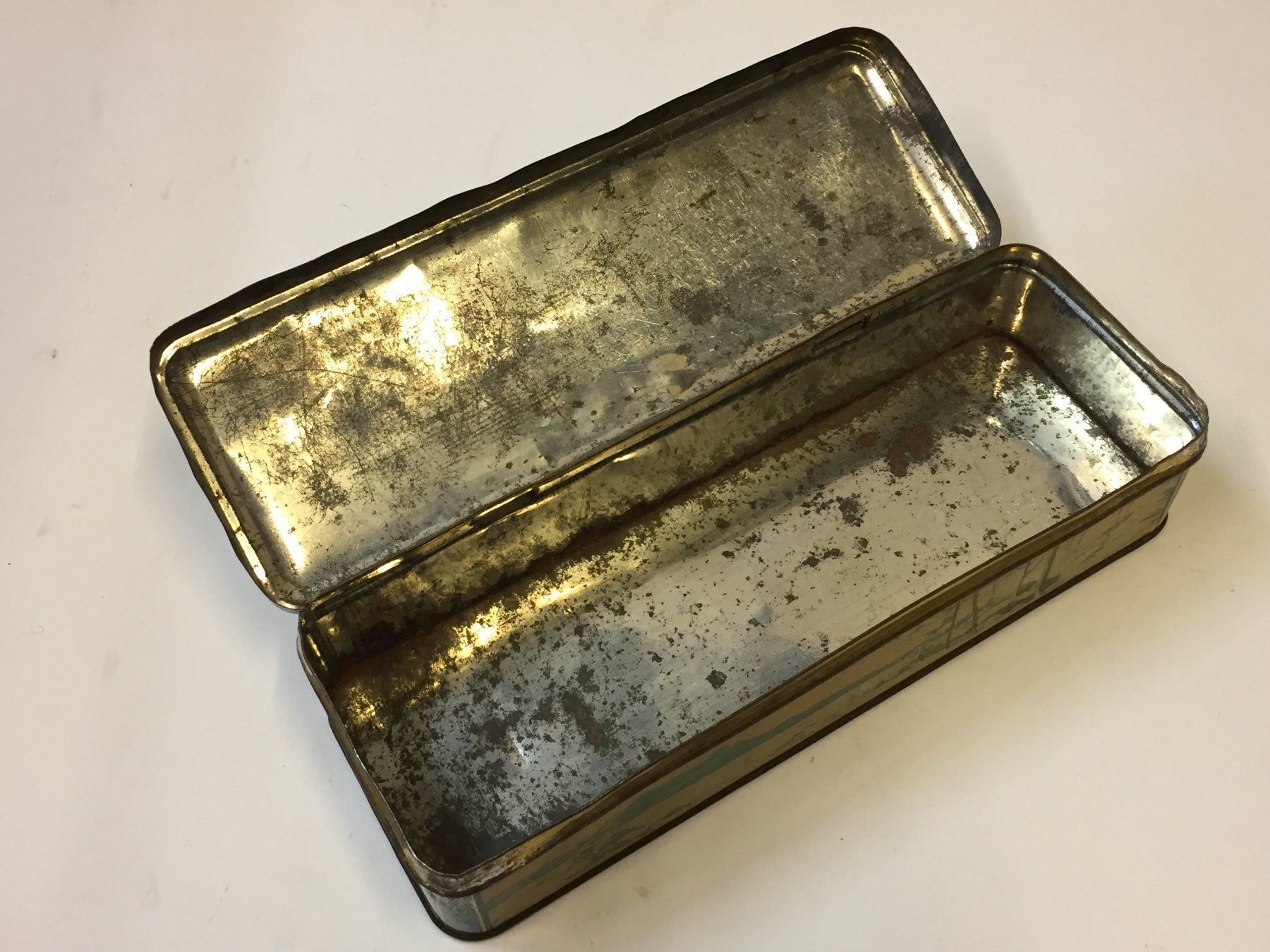 Zuccheriere: Vintage Blech Dose Winter Motiv – Usato da Schaffhausen venduto da vintageville 9