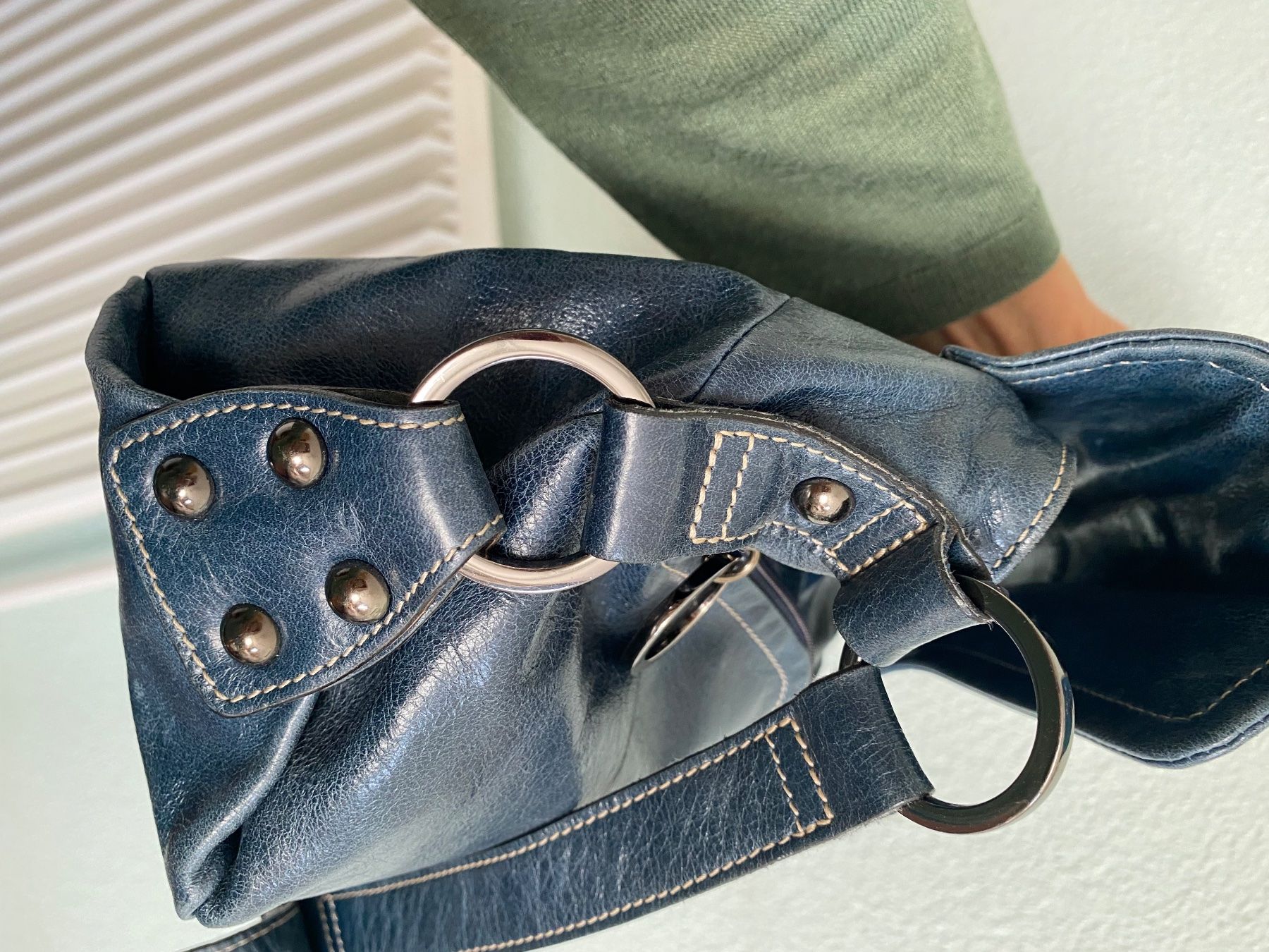 Claudio Ferrici Borse da donna: CLAUDIO FERRICI Ledertasche neuwertig – Usato da Besazio venduto da BagCycle 7