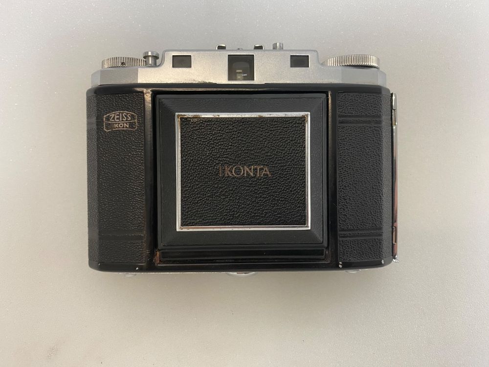 Antike Zeiss Ikon Mess 6x6 zusammenklappbare Kamera mit Fall (Gebraucht ...