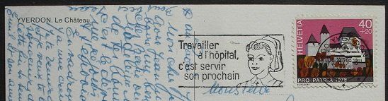 Cartoline postali: YVERDON Le Château - Auto – Usato da Jona venduto da philajona 1