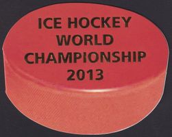 2013, Nr.1470 in Markenheft "Eishockey WM" ungestempelt.