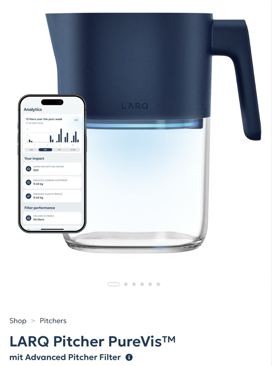 Sanitari: LARQ Wasserfilter – Usato da Aarau venduto da Libita70