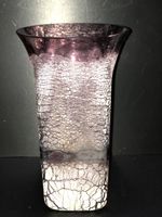 MURANO "SCAVO" VASE ALFREDO BARBINI 1960 - 69 SIGNIERT