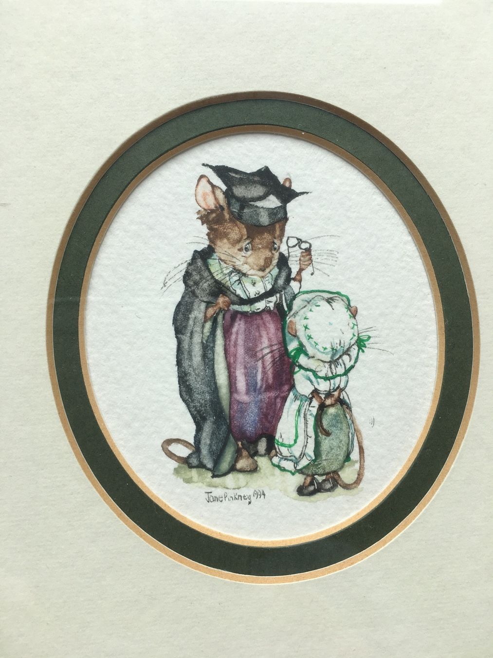 Dipinti: Original watercolor by Jane Pickney. – Usato da Munchenstein venduto da Pedro.999