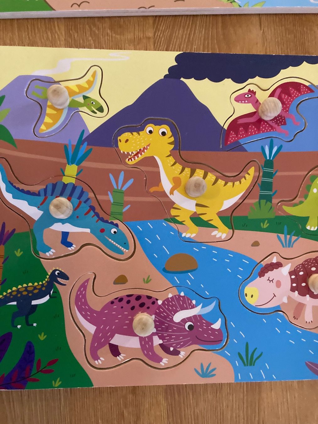 Puzzle: Steckpuzzle Dino und Bauernhof – Usato da Emmenbrücke venduto da JJ_89 1