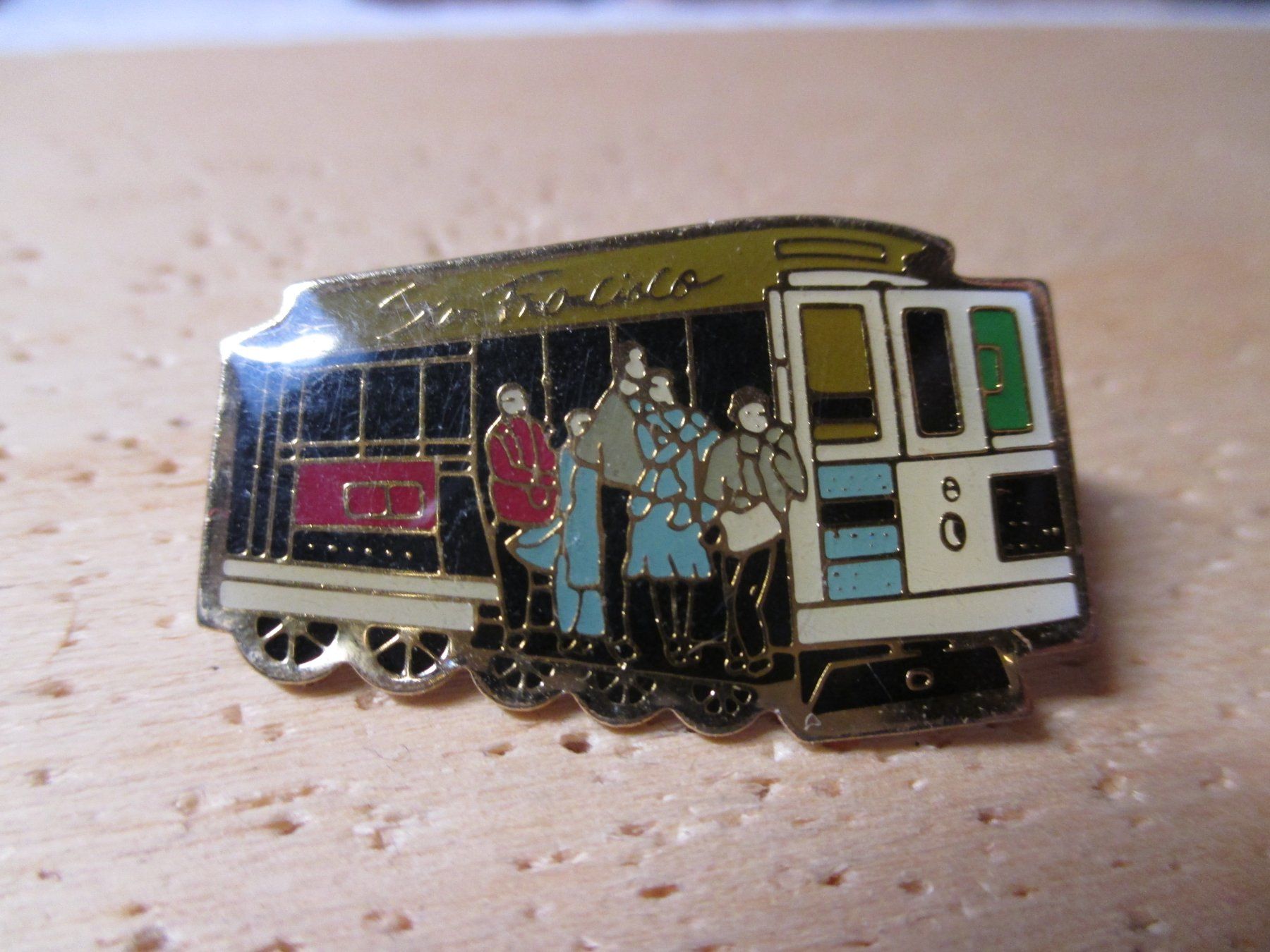 Placchette & Badge: Tram San Francisco  Pin – Nuovo (secondo la descrizione) da Felsberg venduto da sanwill