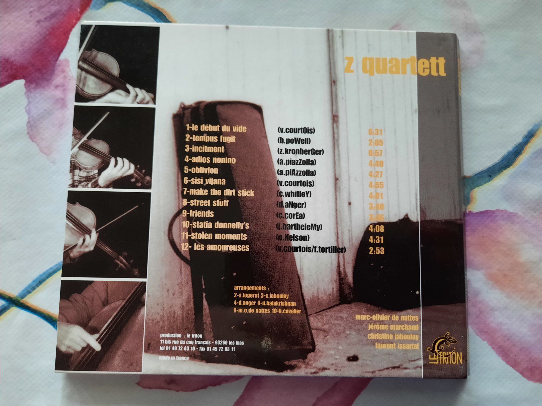 CD: CD - Z Quartett - Z Quartett – Usato da Pully venduto da bro_n52j 2