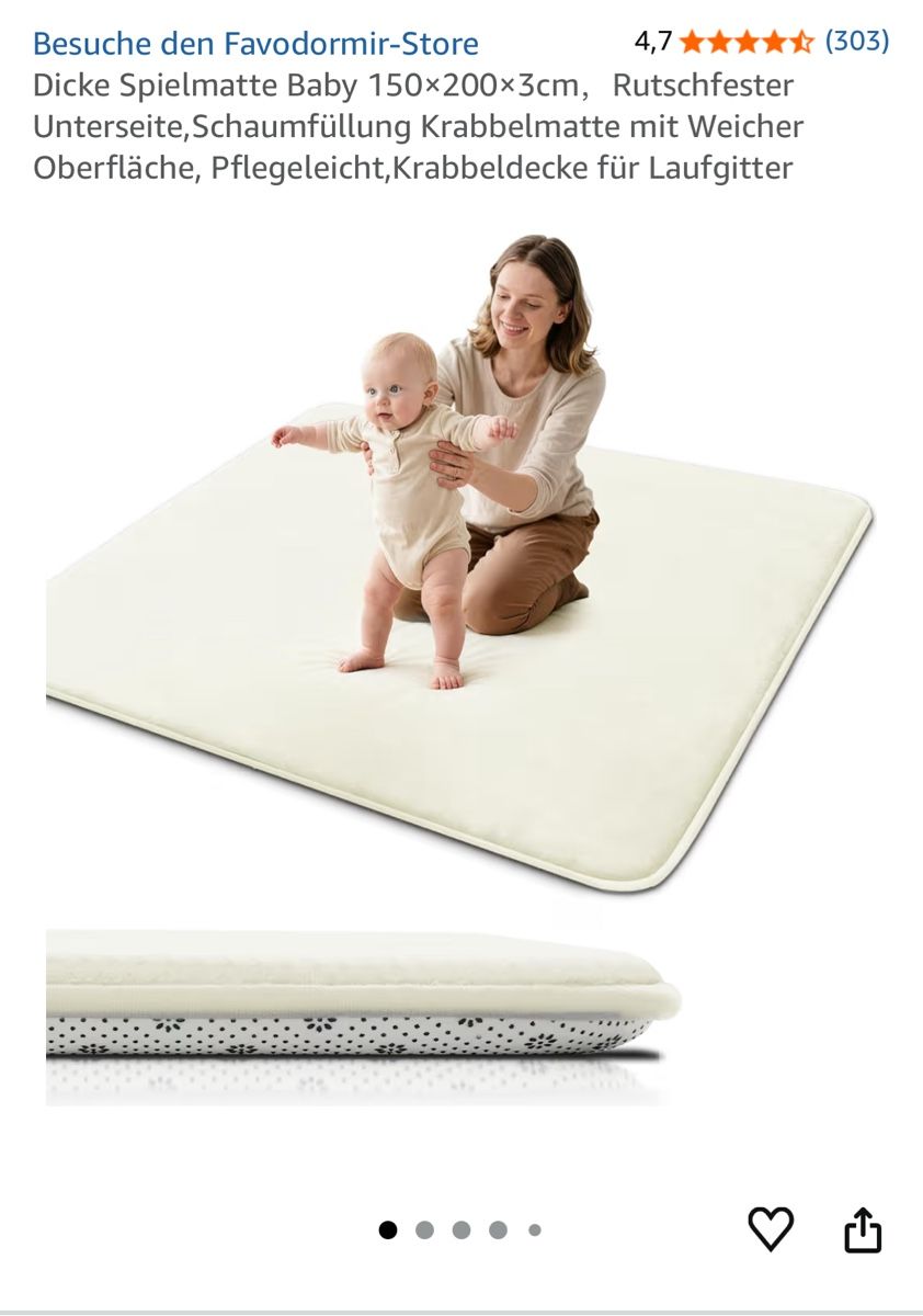 Tappeti: Favodormir Teppich/Spielmatte 150x200cm – Usato da Seon venduto da arb_fb9f 5