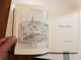 1959 - Buch - Lichter auf Bern Erwin Heimann P. Haupt