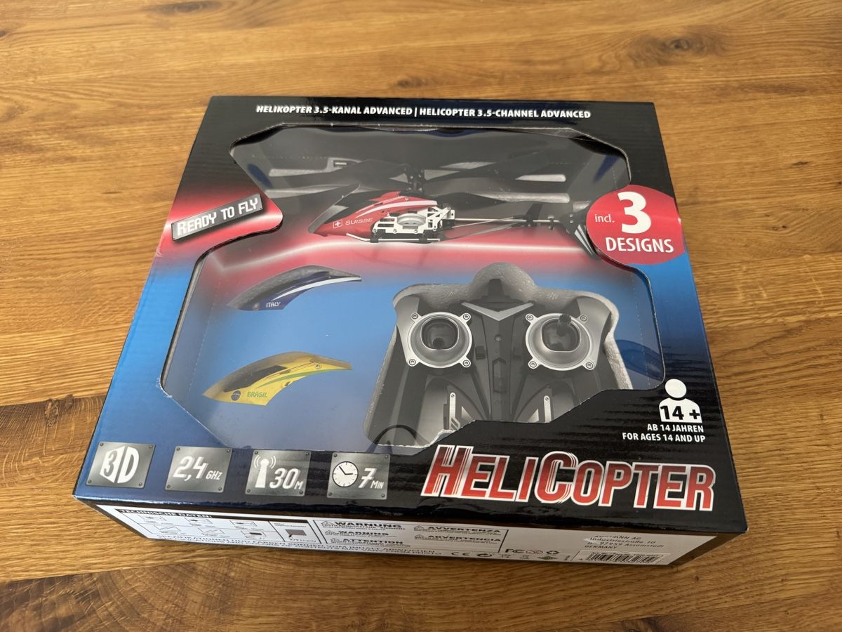 Spielzeuge: Helikopter 3.5 Kanal Advanced – Neu und originalverpackt aus Kappel SO von Musikant79