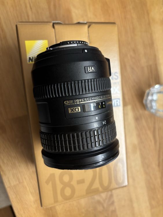 Hood ống Kính Máy ảnh Hb35 Hb-35 Dành Cho ống Kính Nikon Af-s Dx Vr Zoom Nikkor 18 200mm F 3.5 5.6g If Ed I.844572696