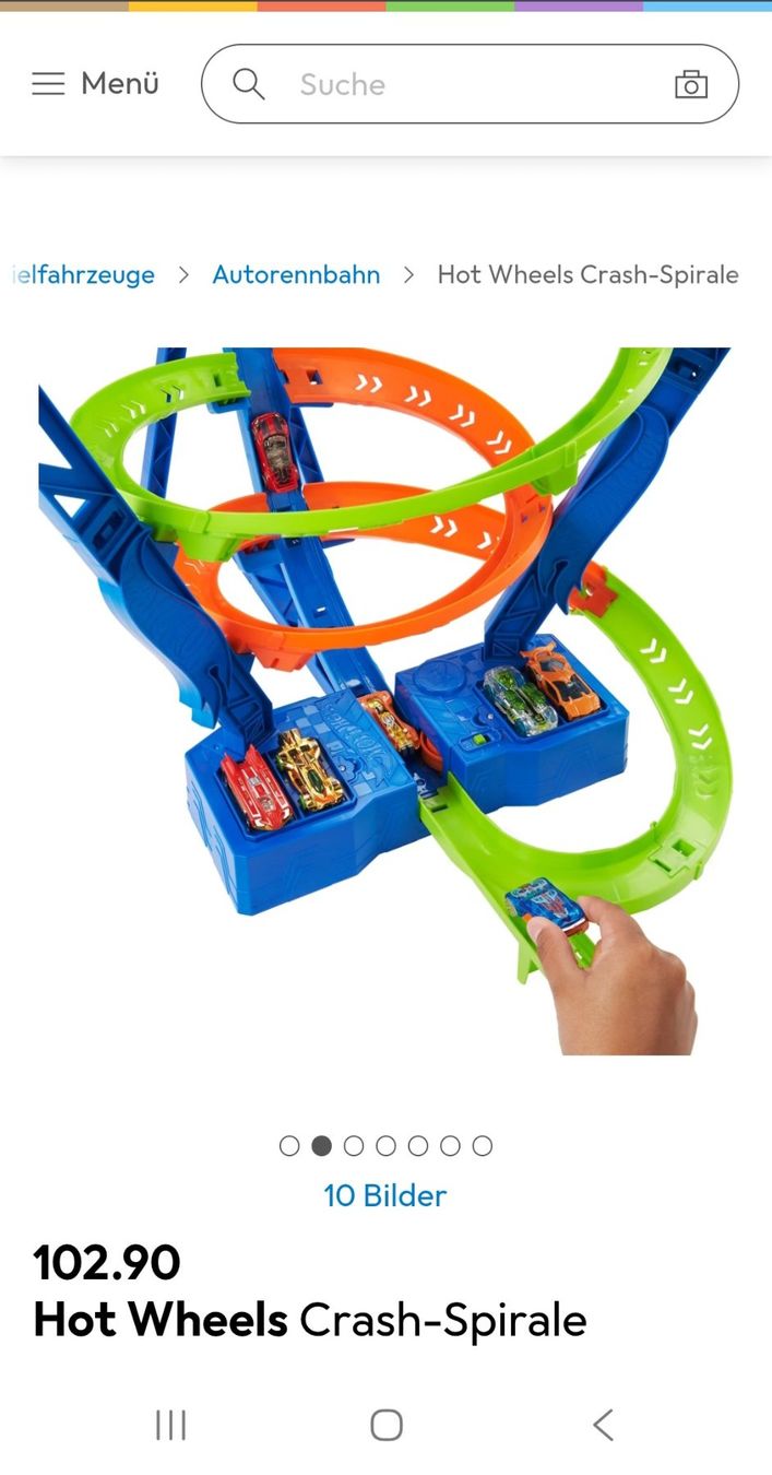 Hot Wheels Circuits: Hot Wheels Bahn Rennstrecke – D'occasion à Kandergrund par Regi22 4