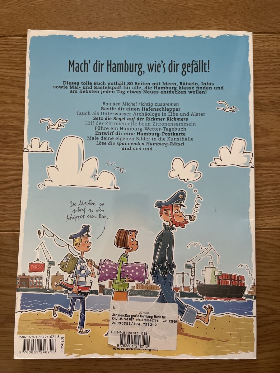 Bücher: Das grosse Hamburgbuch für Kinder – Gebraucht aus Tann von punto84 1