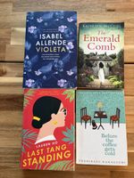 Set of 4 very nice books in English 