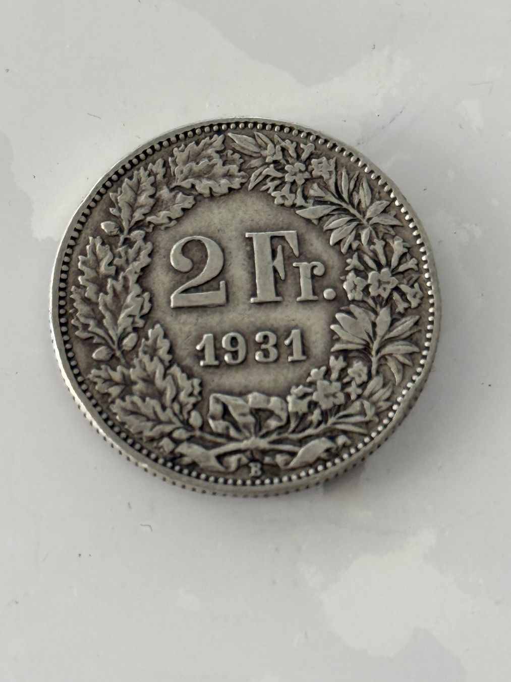 Tutti le monete: 2 Franken 1931  Rar – Usato da Wallisellen venduto da SWISS_SILVER1