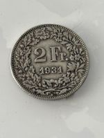 2 Franken 1931  Rar