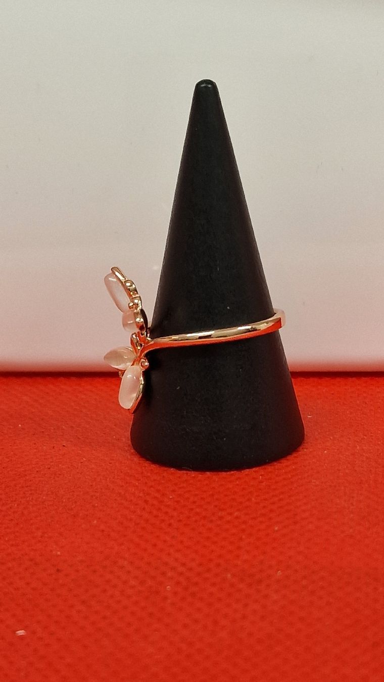 Anelli: Ring mit Schmetterlingen, Grösse 56 – Nuovo (secondo la descrizione) da Herisau venduto da Antiques.AR 1