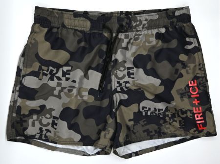 Bogner, Fire+Ice Badehose, Grösse 48, Camouflage-Muster