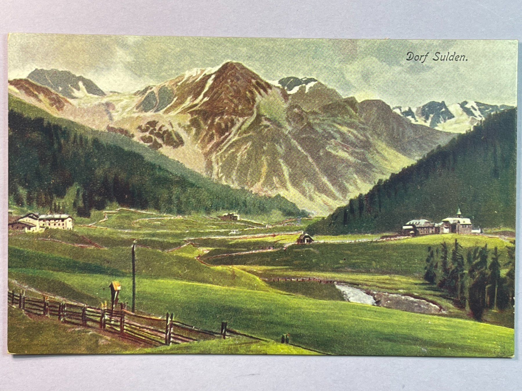 Cartoline postali: Dorf Sulden – Usato da Steg VS venduto da _vinci_