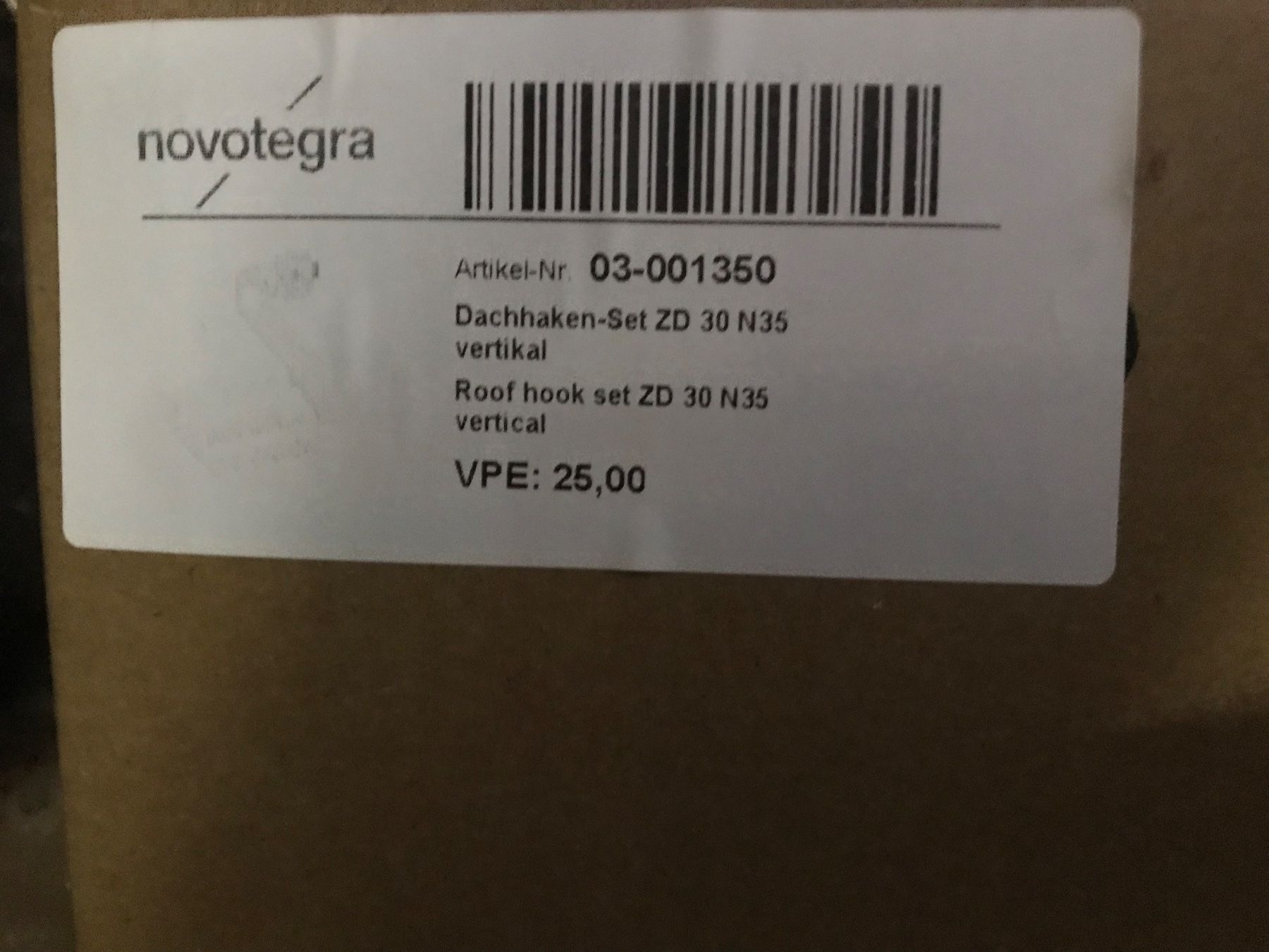 Eisenwaren: Solar Dachhaken System Novotegra – Neu und originalverpackt aus Schwanden GL von micha_k222 5