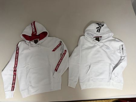 Alpha Industries 2 Kapuzenpullover Rot/Schwarz TOP!!!!