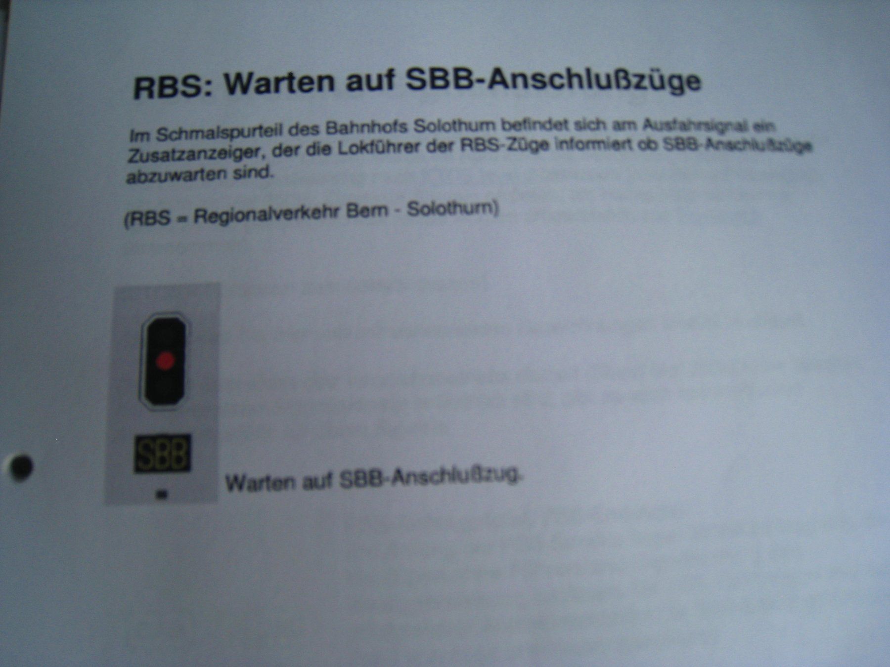 Riviste & Magazine: Signale der Schweizerischen Bundes Bahn, 109 Seiten – Usato da Buchs ZH venduto da swiss-train 6