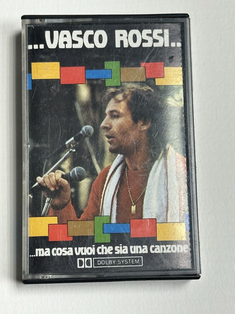 Kompaktkassetten: MUSIC CASSETTE Vasco ROSSI – Gebraucht aus Novazzano von