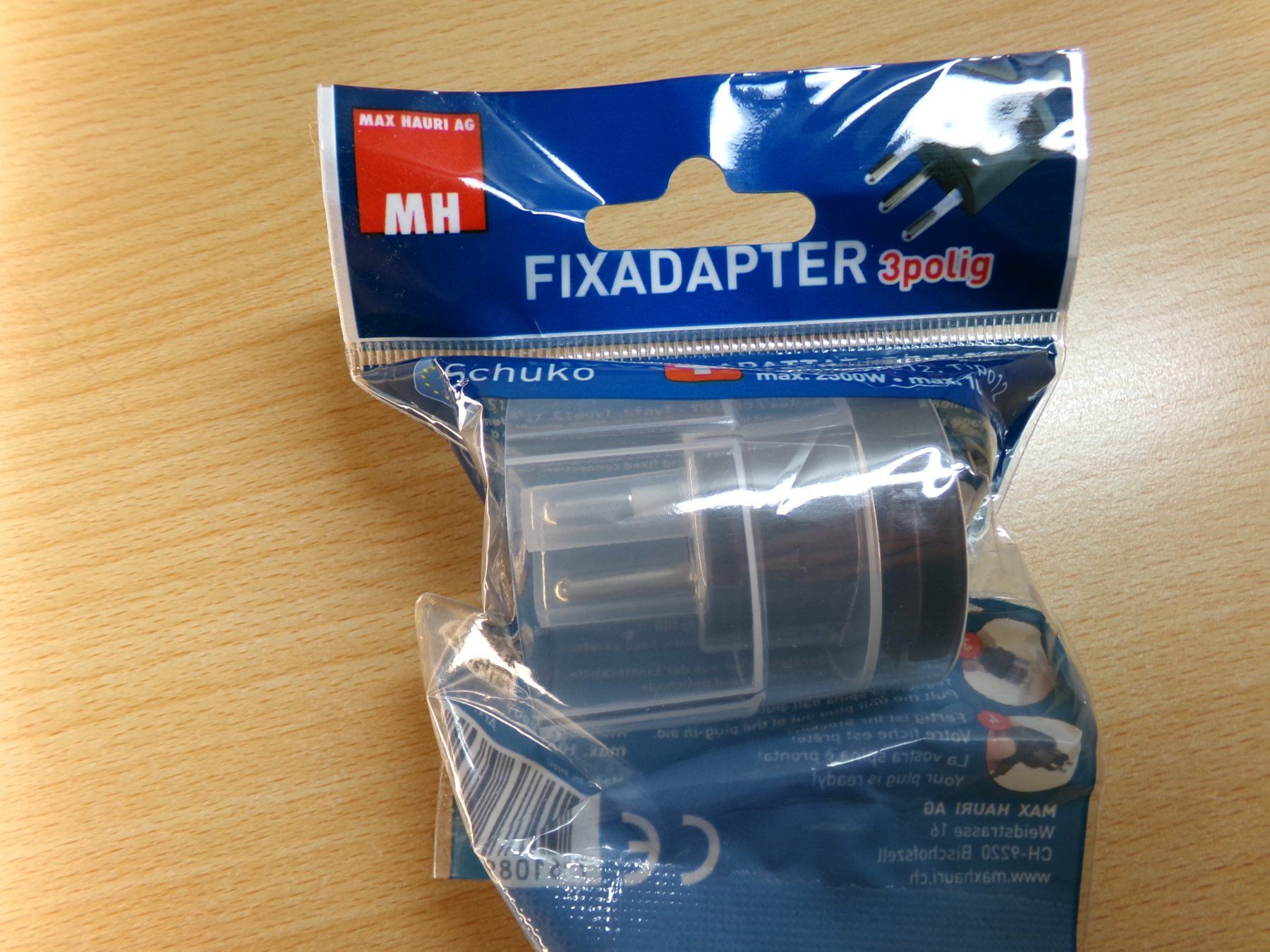 Laufwerke & Adapter: Fixadapter Typ12 schwarz – Neu und originalverpackt aus Hombrechtikon von HGK50