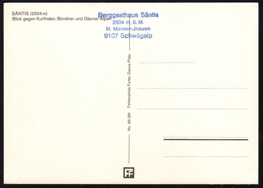 Tutti i francobolli: MK Farben der CH - Gipfelgrau, Säntis – Nuovo (secondo la descrizione) da Dottikon venduto da haeusibuh5 1