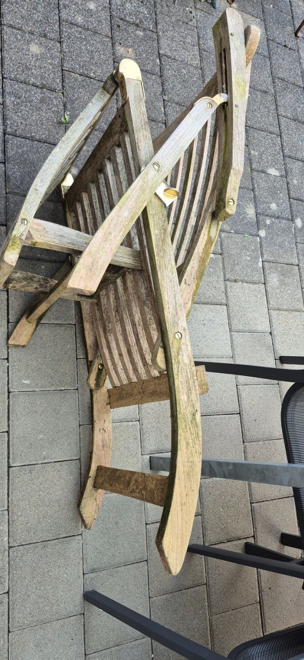 Sedie a sdraio: Liegestuhl aus Holz - ein Klassiker – Usato da Eggersriet venduto da Fredb 4