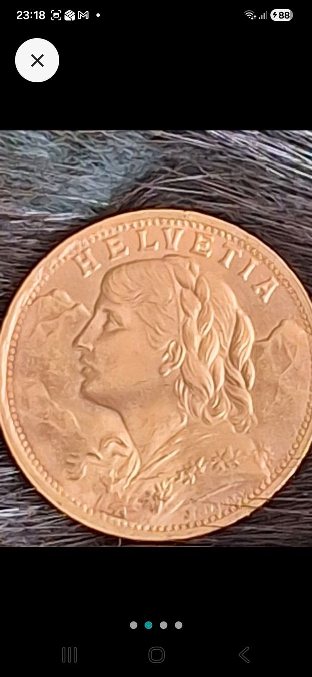 Alle Münzen: Goldfreneli Fr.20.- von 1935 CH – Gebraucht aus Rheinfelden von Cleopatra2000 1