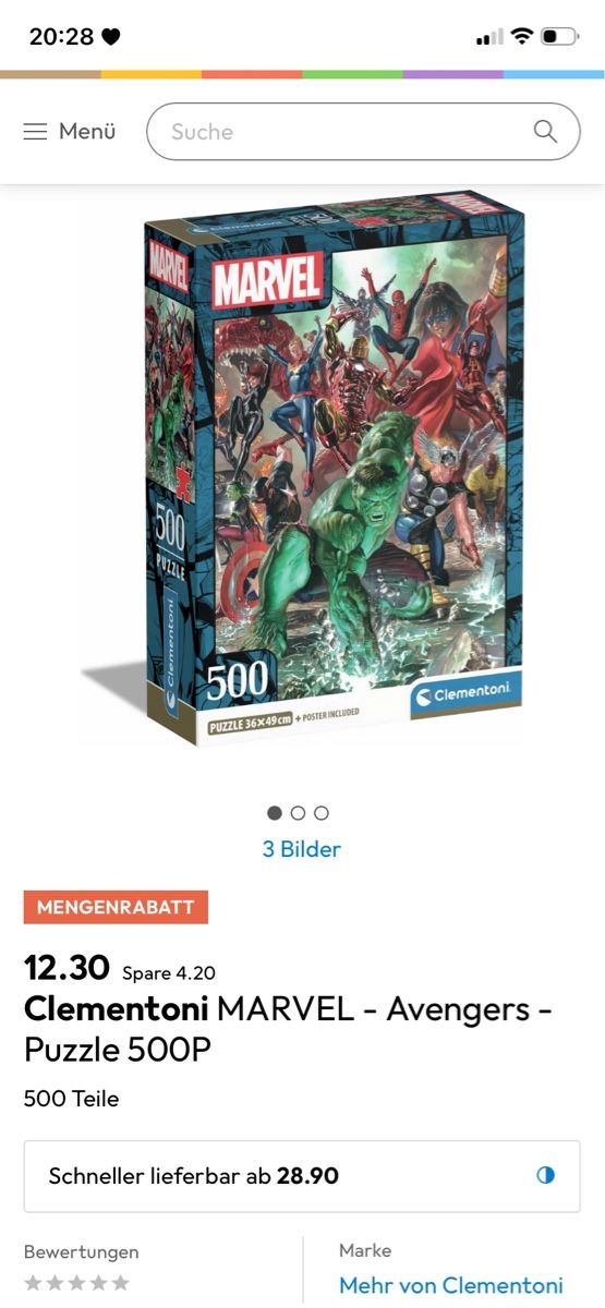Puzzle: Puzzle – Nuovo e nell'imballaggio originale da Schliern b. Köniz venduto da gumzum 3