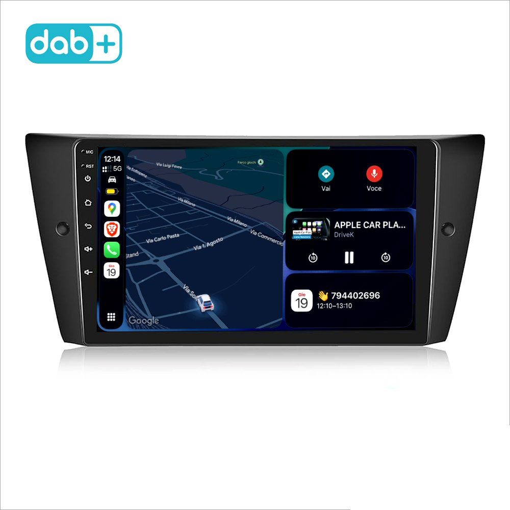 Navigatori: Bmw E90 DAB+ Autoradio Carplay Navi E91 E92 E93 GPS – Nuovo e nell'imballaggio originale da Chiasso venduto da online.shop