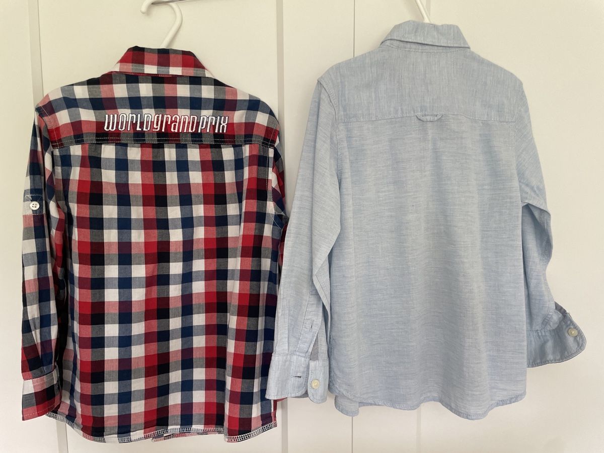 Camicie, T-shirt & Polo: 2 Hemde Gr 110 – Usato da Freienbach venduto da buyzebra 4