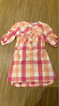 Süsses kariertes Sommerkleid, Grösse 104, Top Zustand! 🛍️