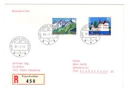 Letztagsbrief: Schliessung Poststelle 6491 FURKA PASSHÖHE