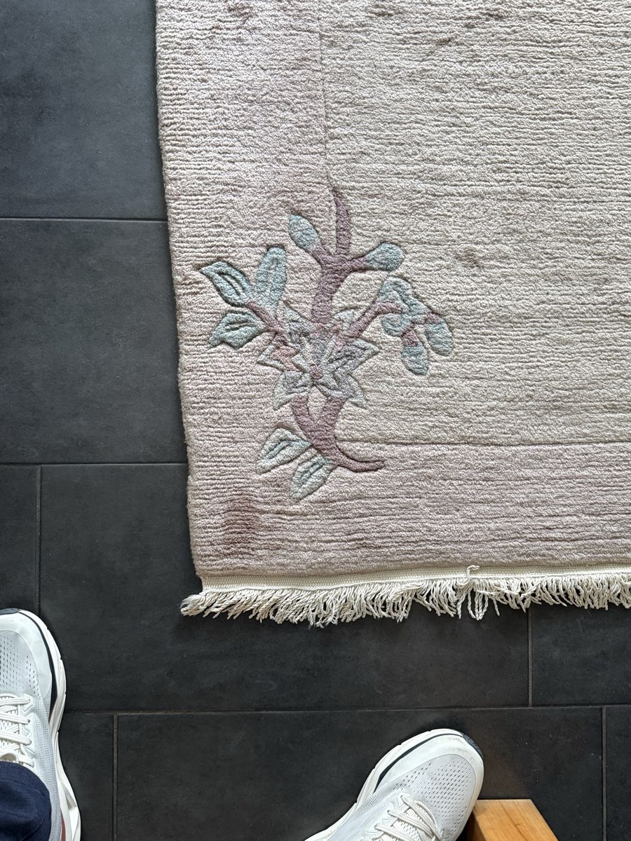 Tappeti: Orient Teppich beige mit Blumenmuster gebrauchter Zustand – Usato da Pfäffikon ZH venduto da dan_xs7t 4
