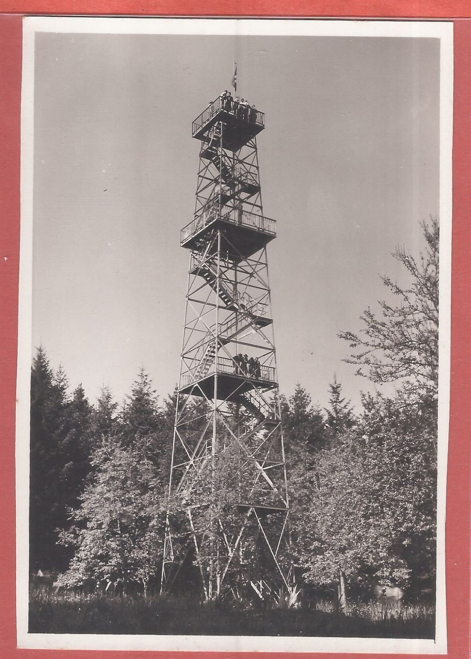 Cartoline postali: Hägglingen - Aussichtturm Maiengrün - ca. 1940 – Usato da Fislisbach venduto da Porano
