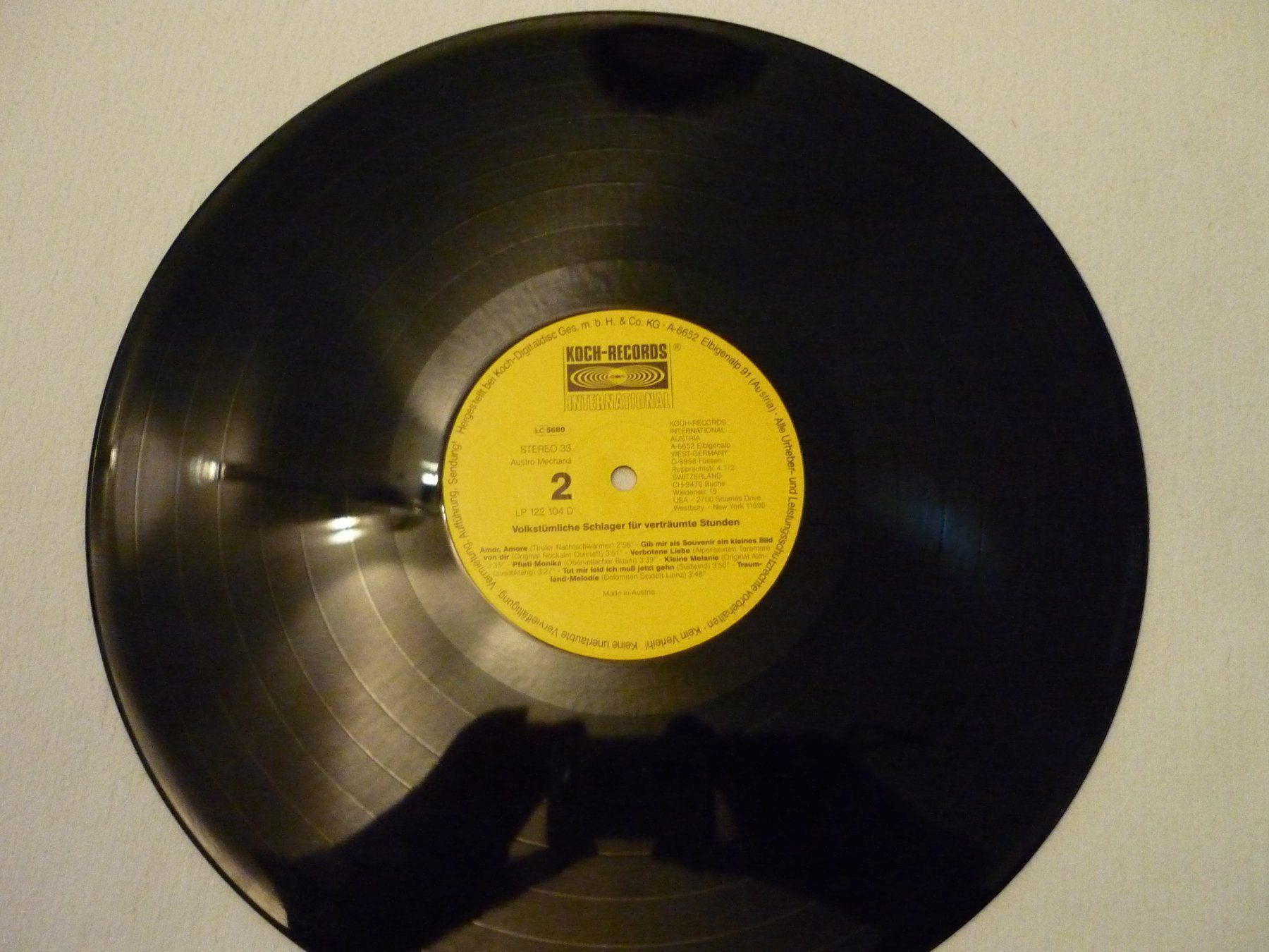 Schallplatten: Schallplatte Volkstümliche Schlager – Gebraucht aus Vaduz von red94angel 3