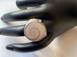 Ring, Silber/Shiva Eye, Duchm.58mm, (33)