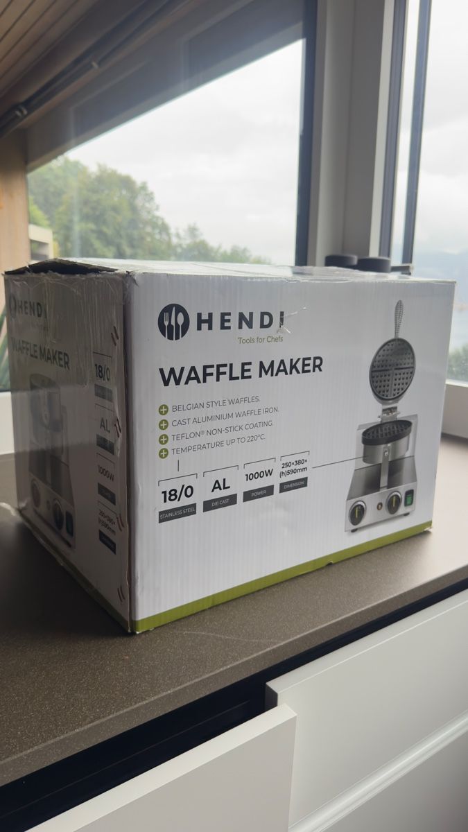 Elettrodomestici da cucina: Hendi Waffel Maker Round – Nuovo (secondo la descrizione) da Weggis venduto da IphoneSamsung 2