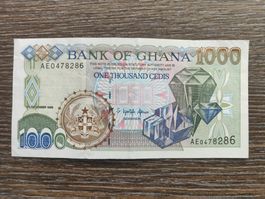 Ghana 1'000 Cedis 1996 !!!!!!!