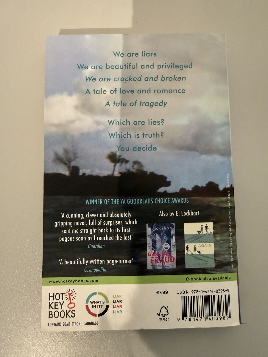 Livres: We were liars – D'occasion à Eglisau par sammysells_2026 1