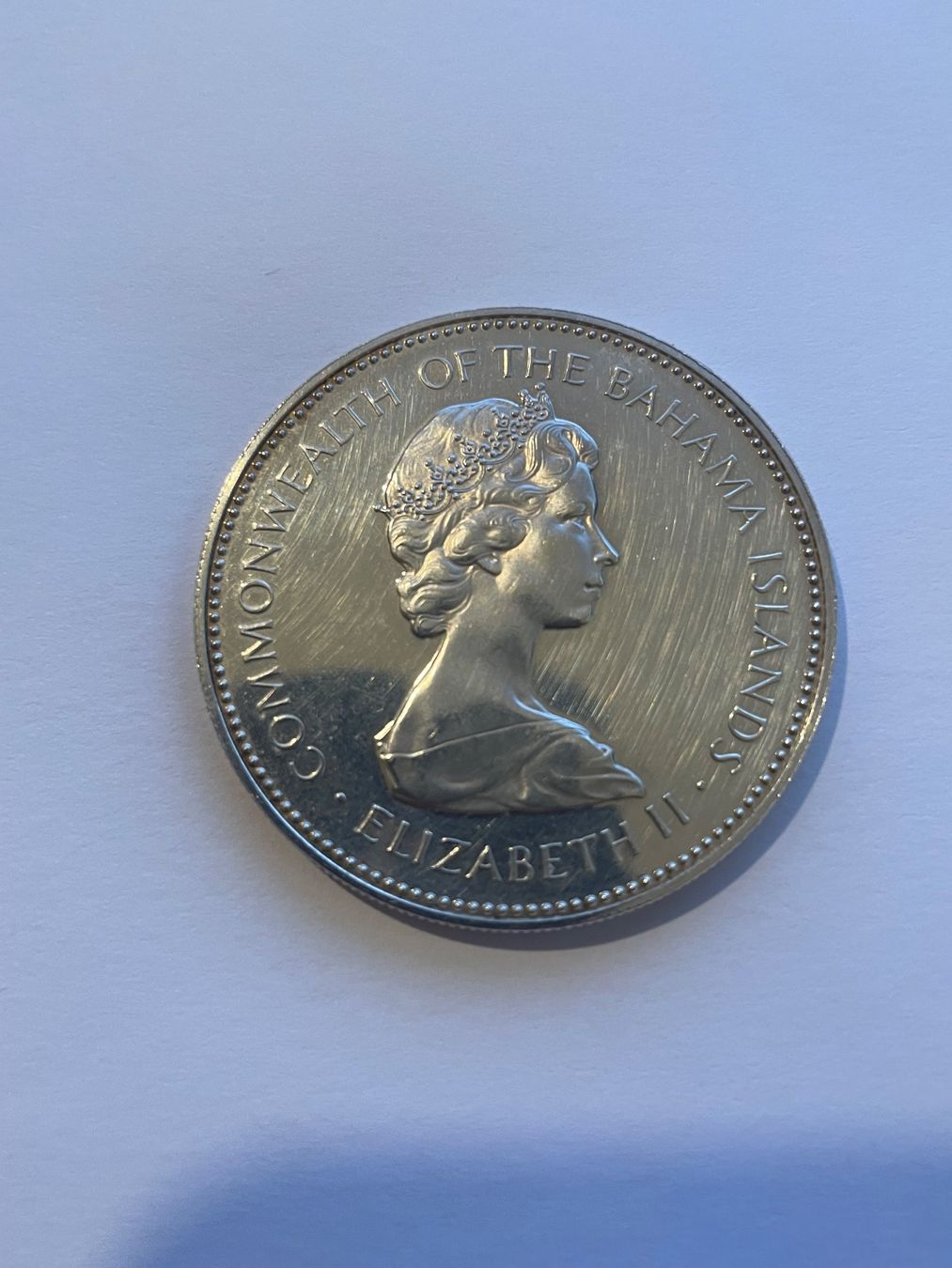 Tutti le monete: Silver coin Bahamas 2 dollars 1973 – Usato da Viganello venduto da rad_tt9y 1