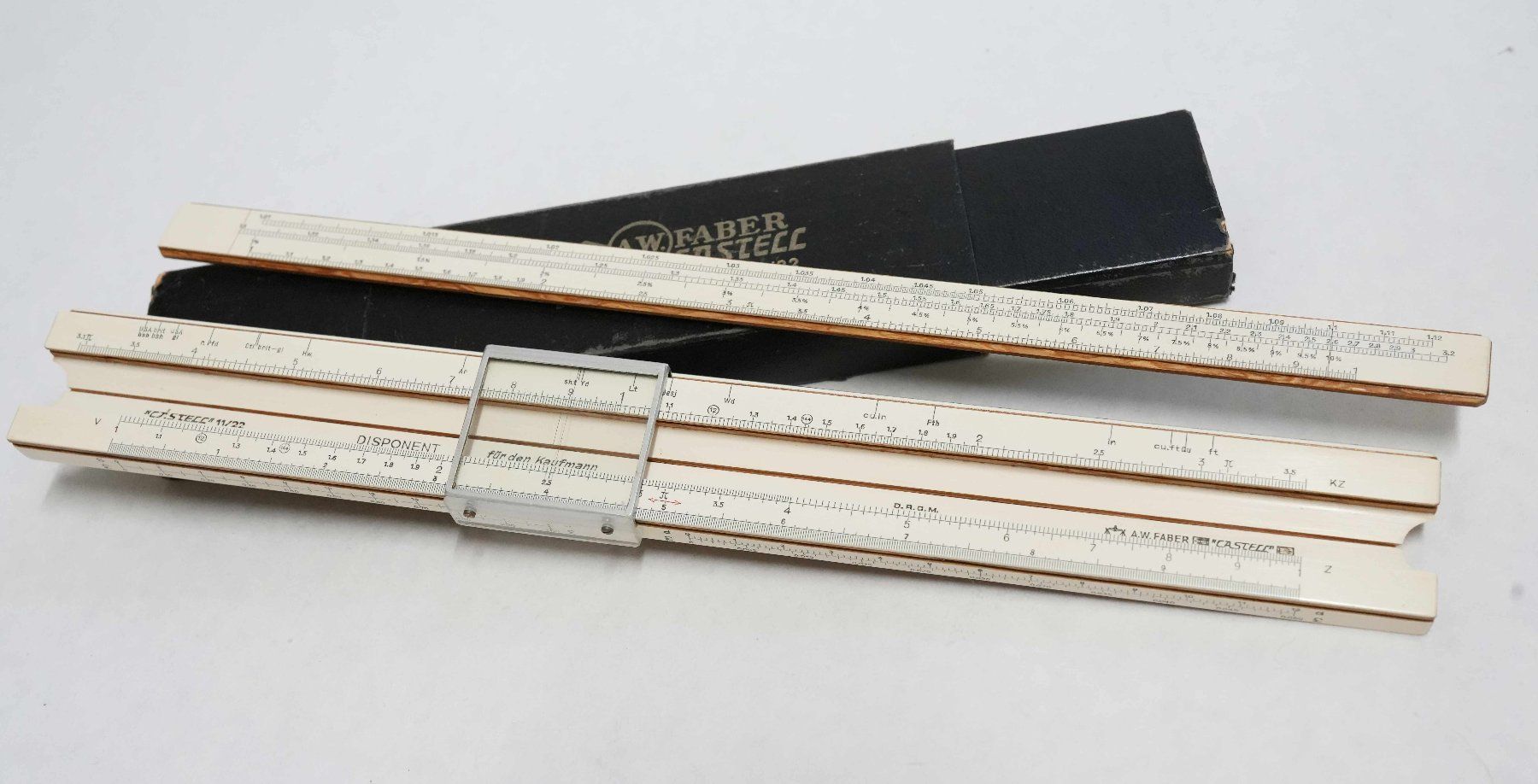 Misurare: Vintage Rechenschieber Faber Castell – Usato da Zürich venduto da Myomesin 2