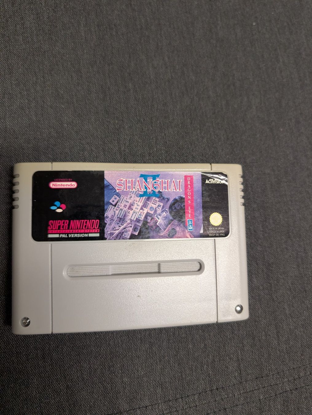 Giochi: Shangai 2 dragons eye super Nintendo – Usato da Giubiasco venduto da Ticinerd