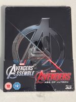 Avengers Assemble & Age of Ultron _ 3D Steelbook _ Neu & OVP